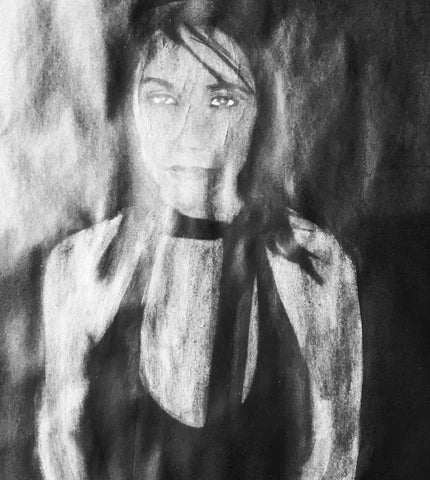 Benjamin Schoos : Portrait of PJ Harvey(Fan art)