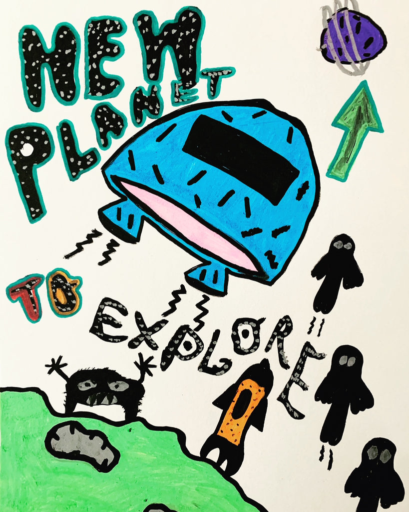 Benjamin Schoos 'New Planet to Explore"