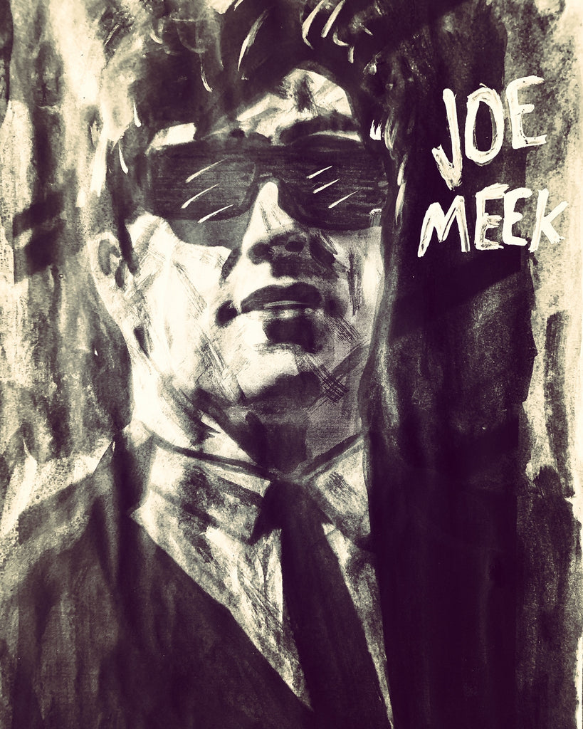 Benjamin Schoos: Joe Meek (portrait)