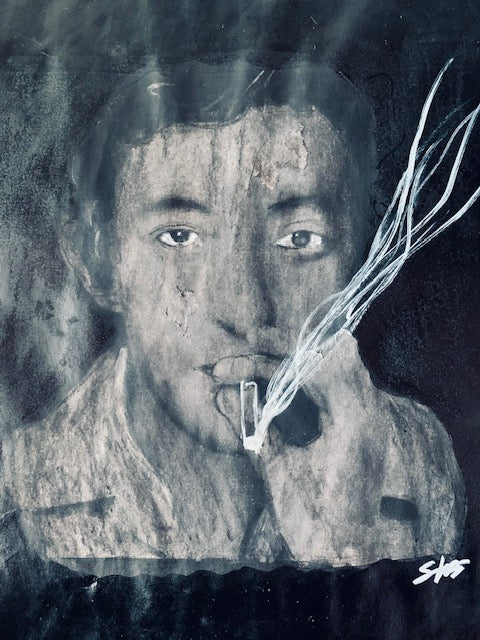 Benjamin Schoos : Portrait of Serge Gainsbourg