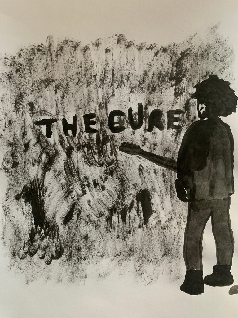 Benjamin Schoos: The Cure (Fanart- dessin)